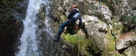 Canyoning Family al Vajo dell'Orsa a Brentino