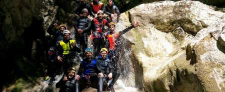 Canyoning al Fosso dell'Etrica in Valnerina