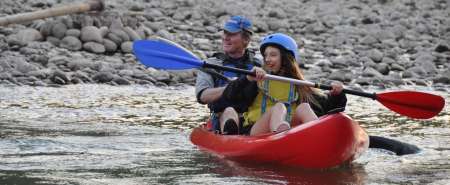 Discesa in canoa sull'Adige nella Terra dei Forti
