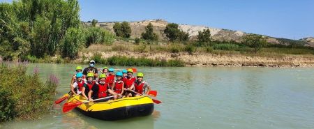 Discesa di rafting sul fiume Sangro