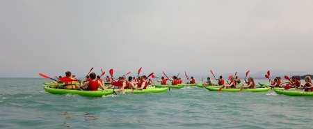 Escursione in canoa a Peschiera del Garda