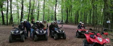 Escursione in quad nella Faggeta di Oriolo (Lago di Bracciano)
