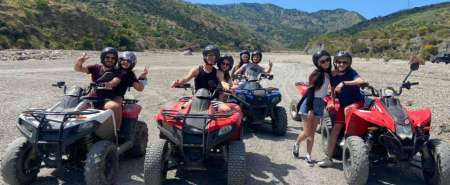 Escursione in quad alle Gole dell'Alcantara