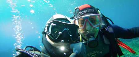Immersione subacquea alle Piramidi di Miramare (RN)