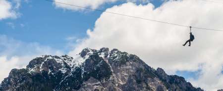 La Zipline più lunga d'Europa