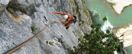 Lezione base di arrampicata sul Lago di Garda