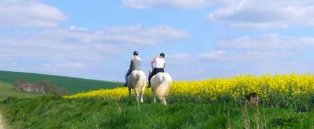 Passeggiata a cavallo a Foligno