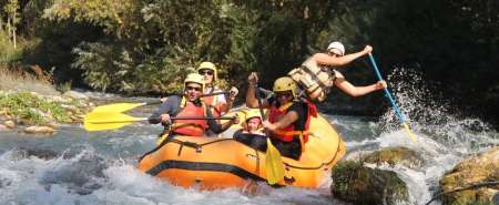 Rafting classico sul fiume Lao nel Pollino
