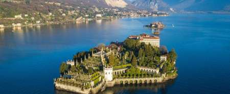 Tour in elicottero privato di 15 minuti sul Lago Maggiore