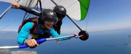 Volo Tandem in Deltaplano sul Lago di Garda